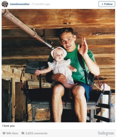 Meadow Unggah Foto Kenangan Bersama Paul Walker